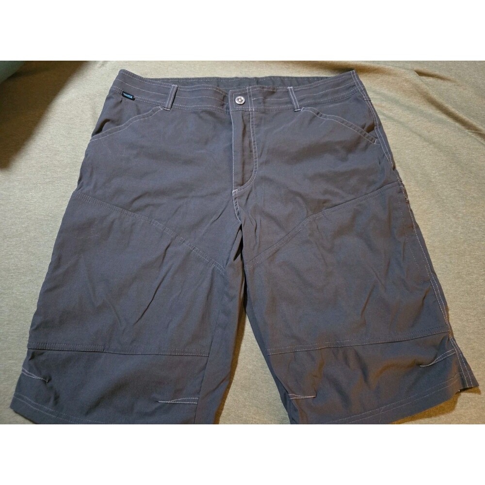 Kuhl Renegade Cargo Shorts Mens Size 38 Gray Outdoor Hiking Performance Stretch